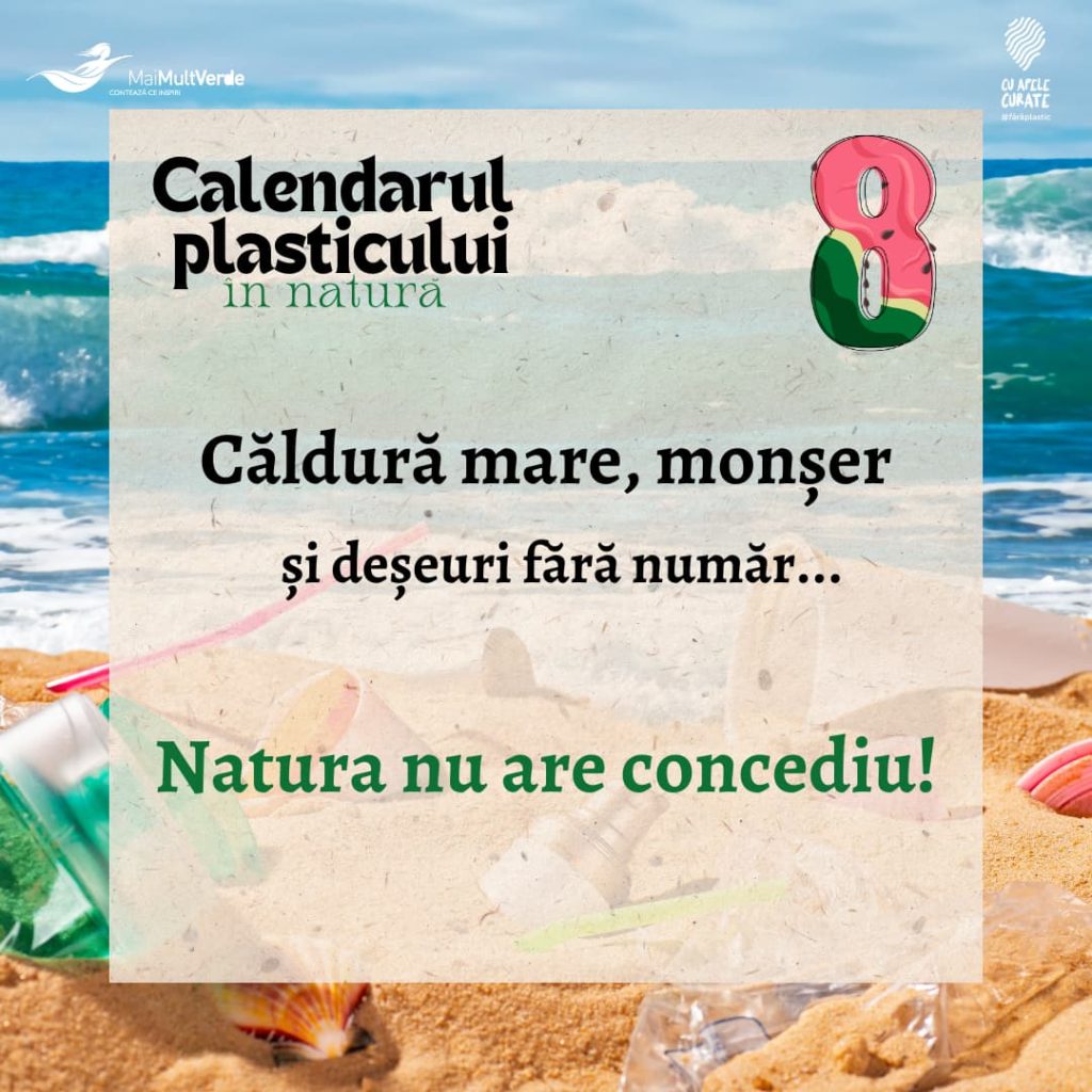 calendarul plasticului august