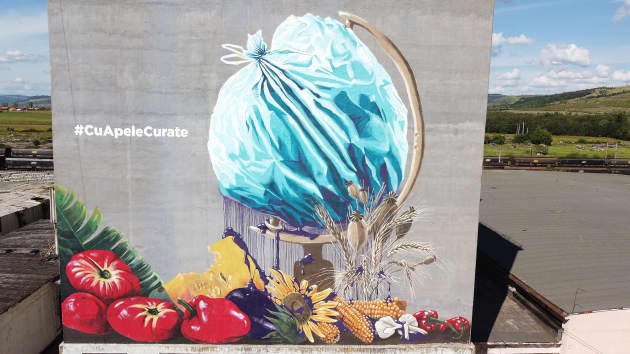 Mural comuna Șimian, jud. Mehedinți