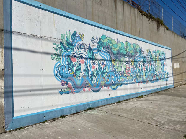 Mural eco din Giurgiu 1