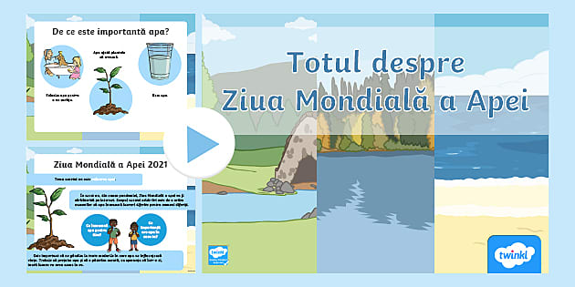  Totul despre Ziua Mondială a Apei – Prezentare PowerPoint