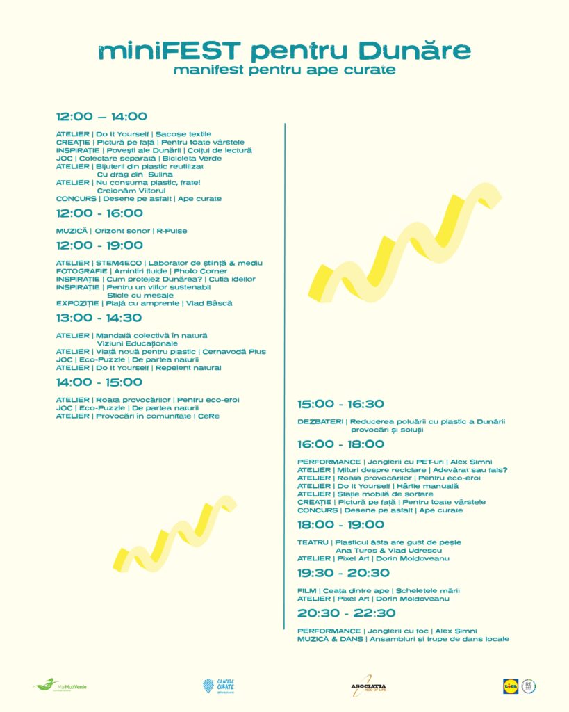 Program miniFEST pentru dunare cu apele curate