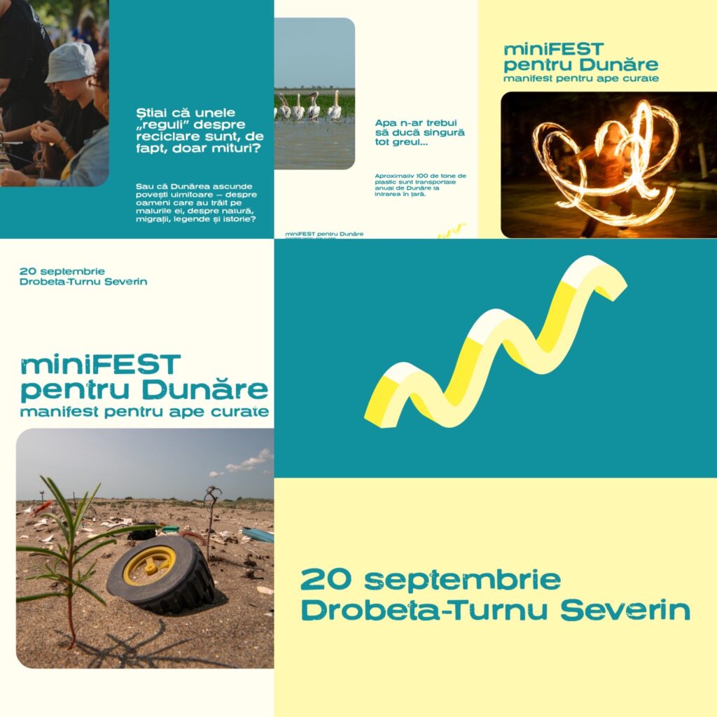 minifest pentru dunare cu apele curate 20 sept